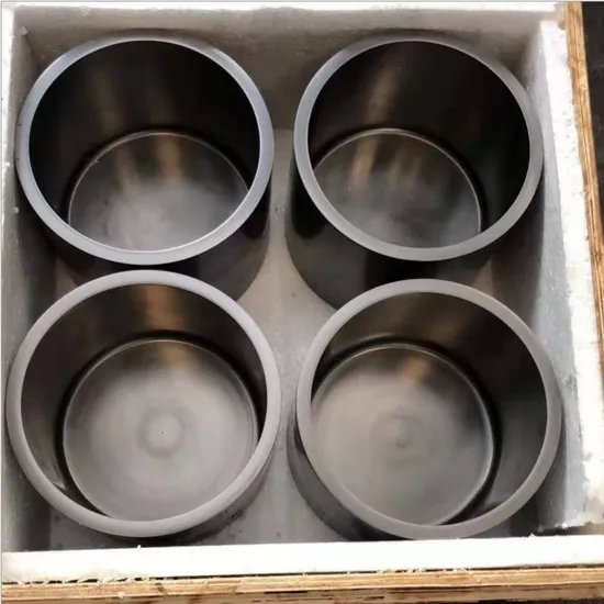 China Manufacturer Refractory High Density Melting Sic Silicon Carbide Crucible